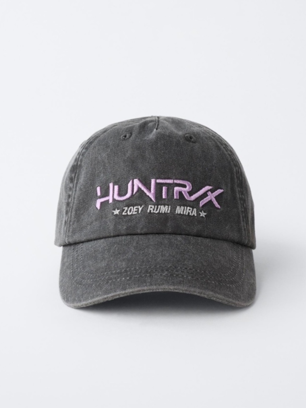 Zara Huntrix K Pop Demon Hunters Baseball Cap Hat Grey Girls Size Large 11 - 14